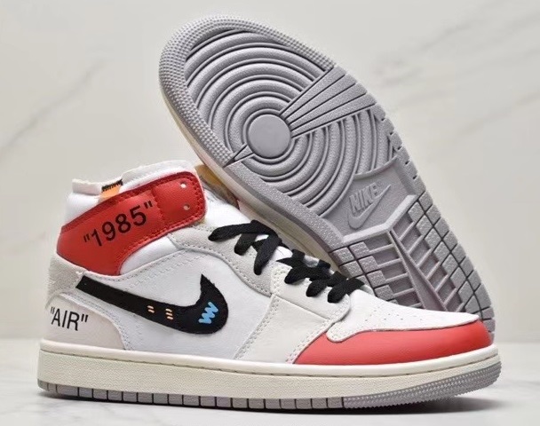 Air Jordan Retro 1 Grade AAA White Phantom